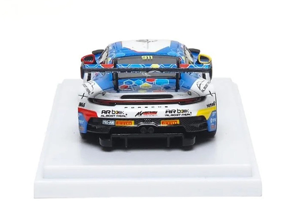 Porsche 911 GT3 R (992) #911 Alessandro Ghiretti - Huang Ruohan "Absolute Racing Presentation Car" "GT World Challenge Asia - Sepang" (2026) 1/64 Diecast Model Car by Almost Real
