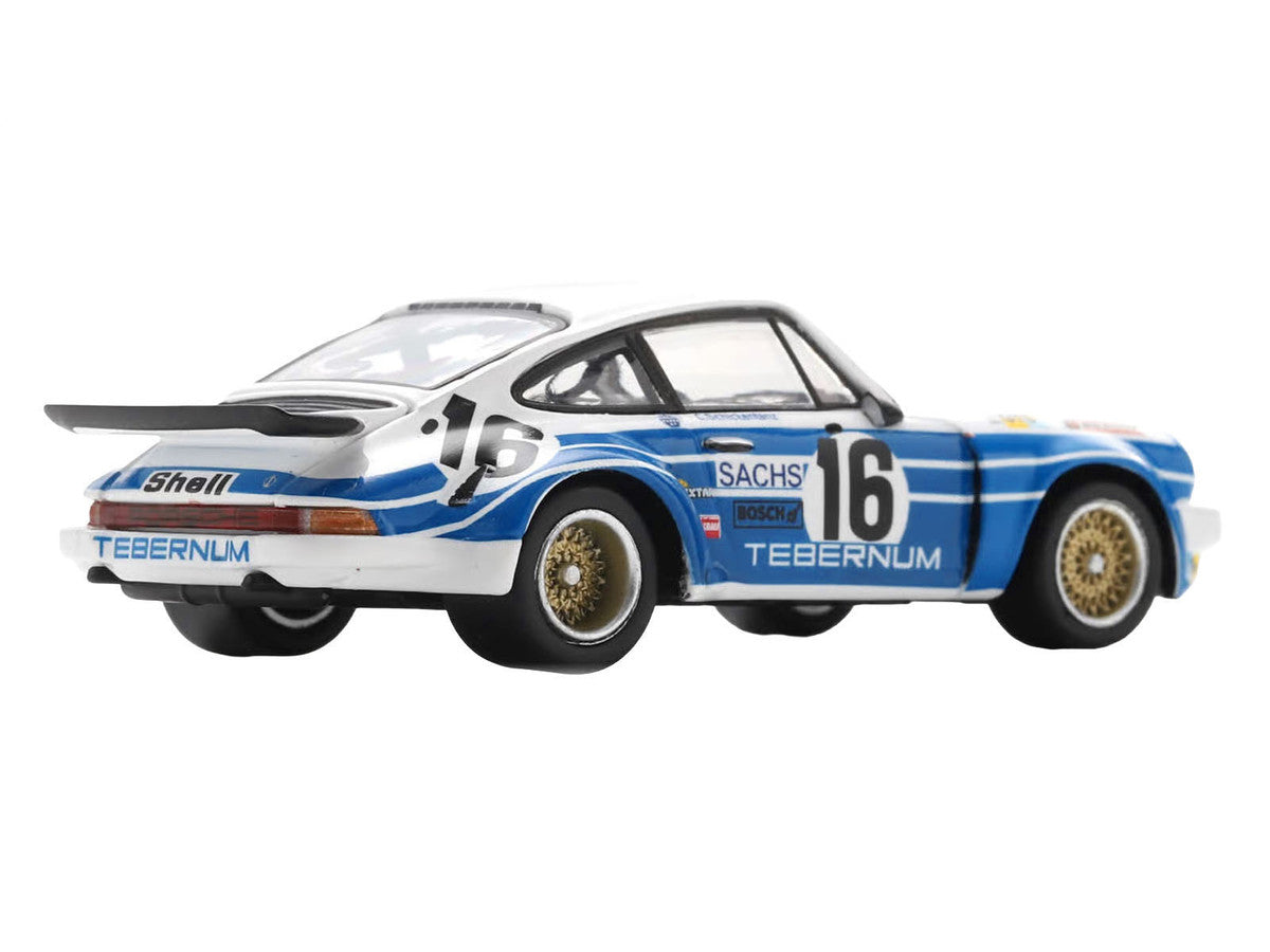 Porsche 911 Carrera RSR 3.0 #16 Clemens Schickentanz - Hartwig Bertrams "Joest Racing - Tebernum Racing" "24 Hours of Le Mans" (1975) 1/64 Model Car by Spark