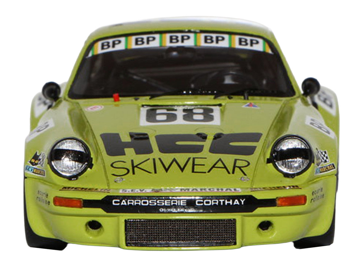 Porsche 911 Carrera RSR 3.0 #68 Guy Verrier - Florian Vetsch - Jean-Robert Corthay "24 Hours of Le Mans" (1975) 1/64 Model Car by Spark