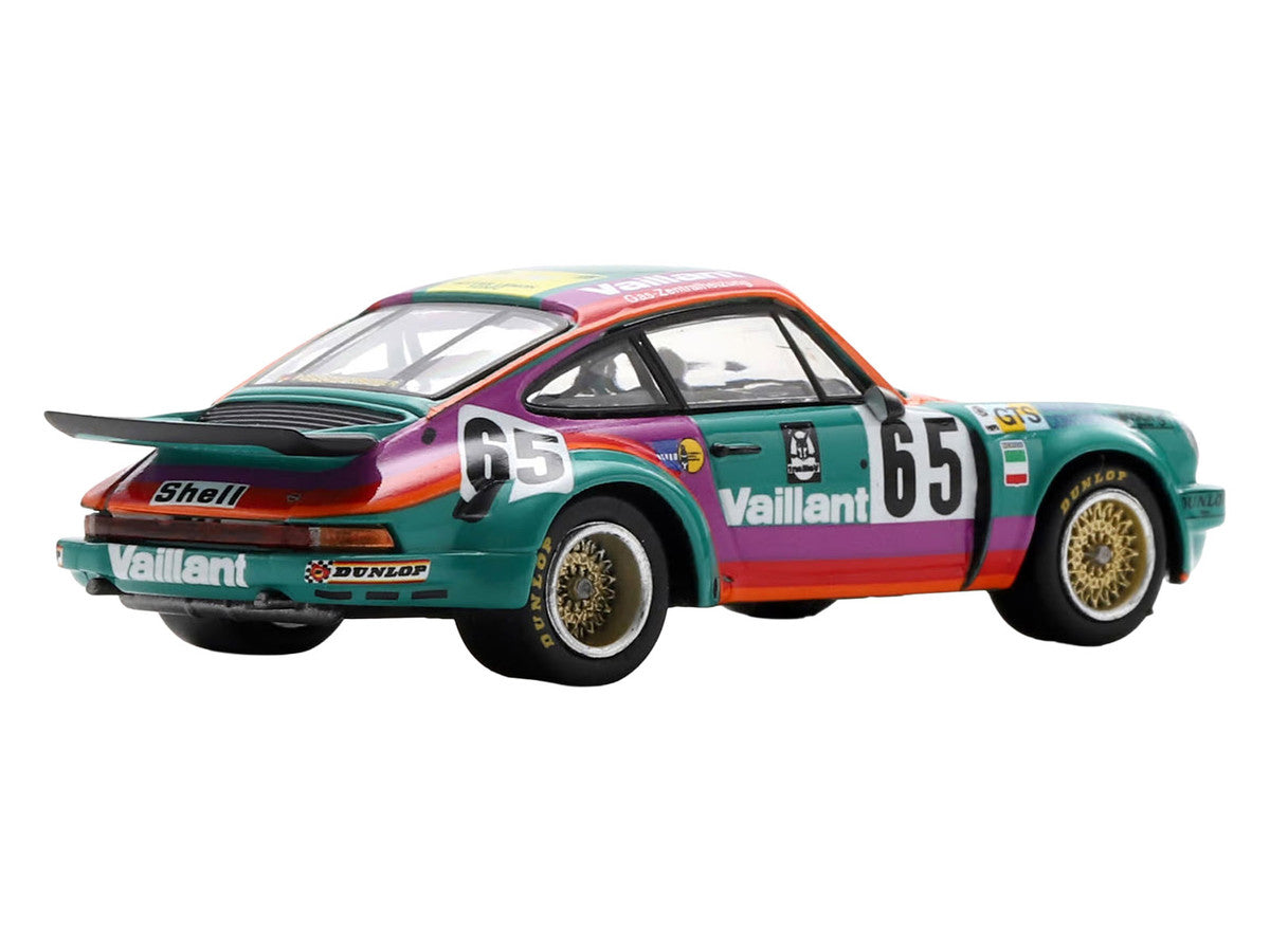 Porsche 911 Carrera RSR #65 Juan Carlos Bolanos - Andres Contreras - Billy Sprowls "Porsche Kremer Racing Team" "24 Hours of Le Mans" (1975) 1/64 Model Car by Spark