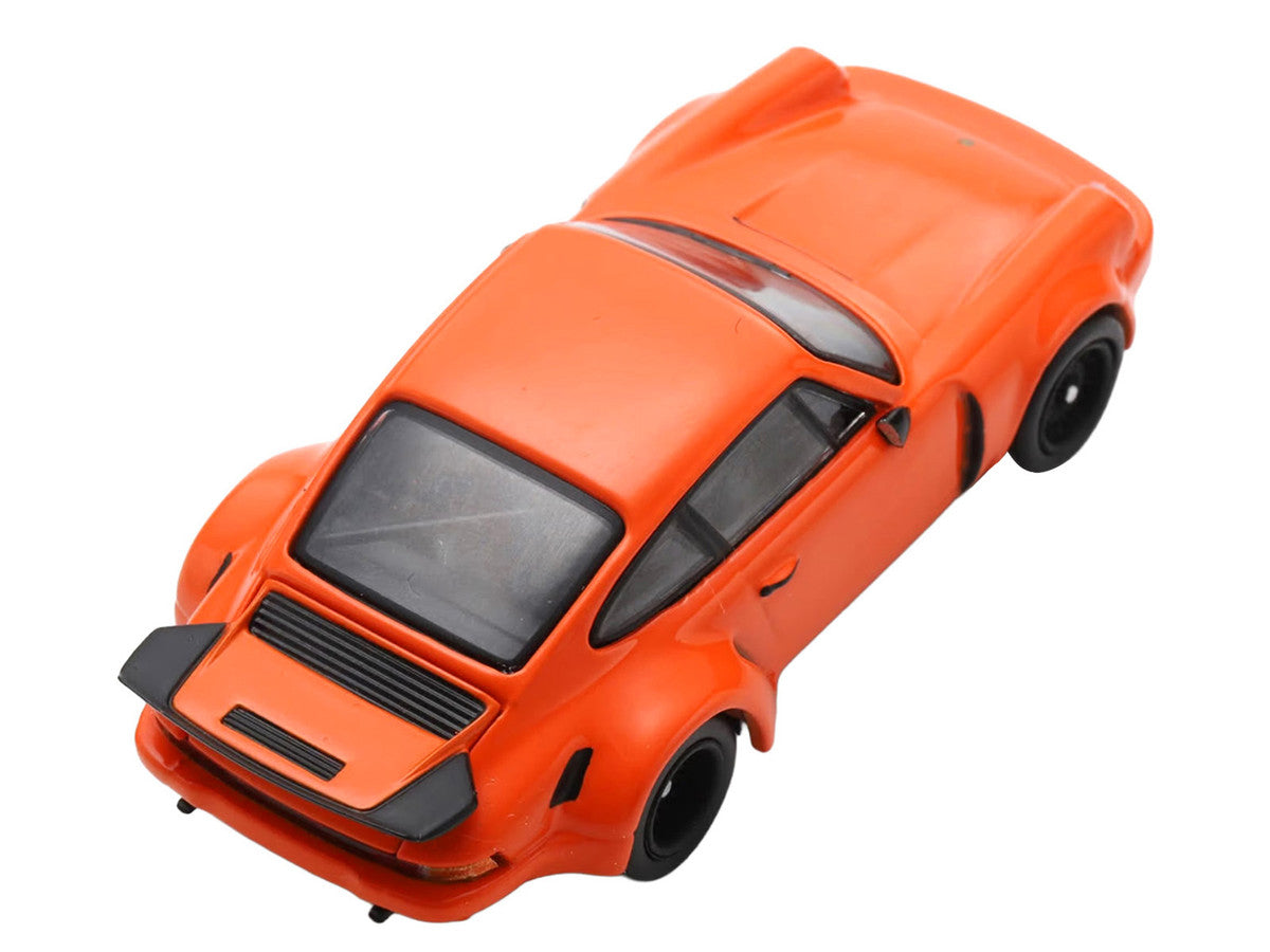 1974 Porsche 911 Carrera RSR 3.0 Orange 1/64 Model Car by Spark
