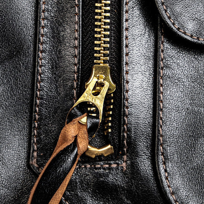 Detachable Fur Collar And Belt Fully Equipped Men's Jacket