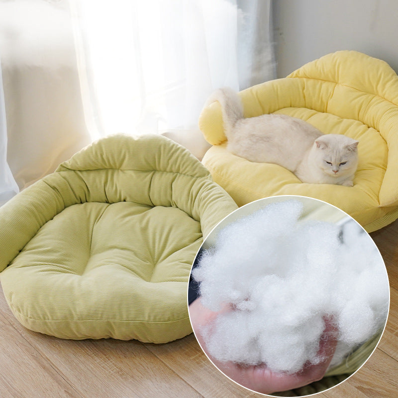 Four Seasons Universal Bed For Cats, Off Ground  Proof, Solid Wood, Cats Supplies, Thickened Animal Bed