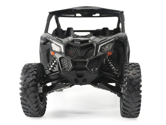 Can-Am Maverick X3 X RS Turbo RR Black 1/12 Diecast Model by BRP Models