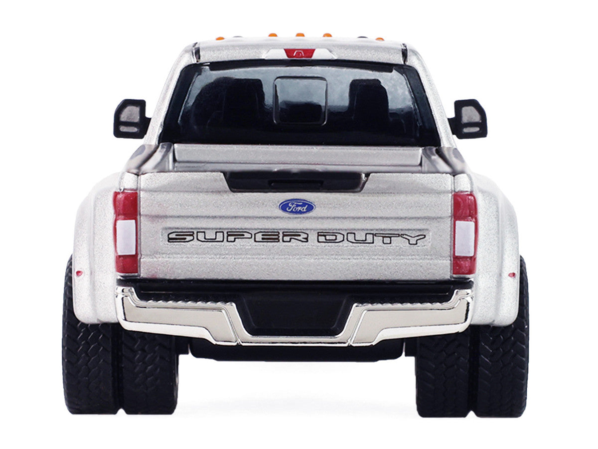 2022 Ford F-450 Super Duty Pickup Truck Iconic Silver Metallic "Auto Mall" Series 8 1/64 Diecast Model Car by Greenlight