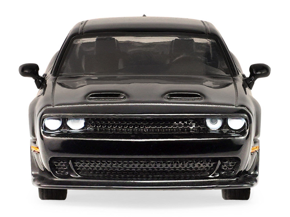 2023 Dodge Challenger SRT Hellcat Widebody Black "Auto Mall" Series 8 1/64 Diecast Model Car by Greenlight