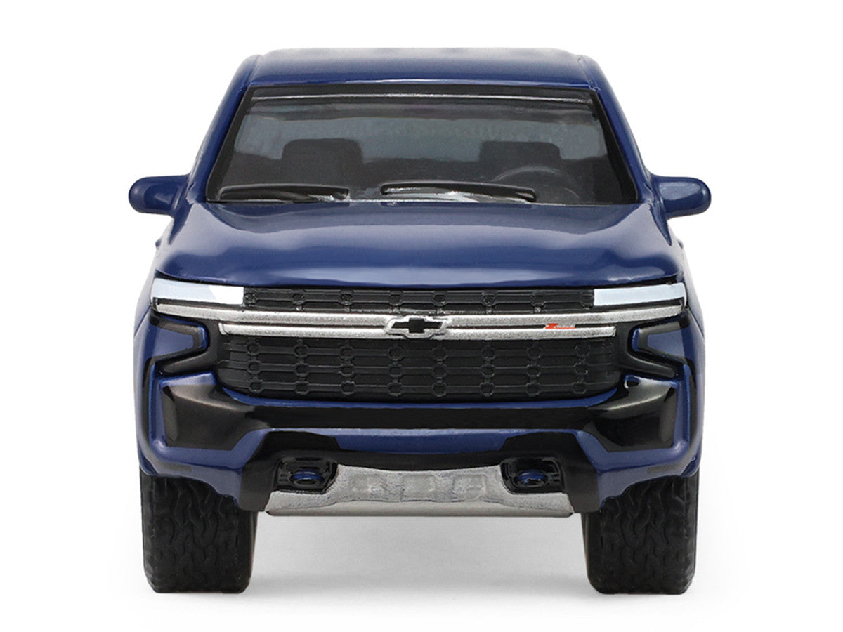 2024 Chevrolet Tahoe Midnight Blue Metallic "Auto Mall" Series 8 1/64 Diecast Model Car by Greenlight