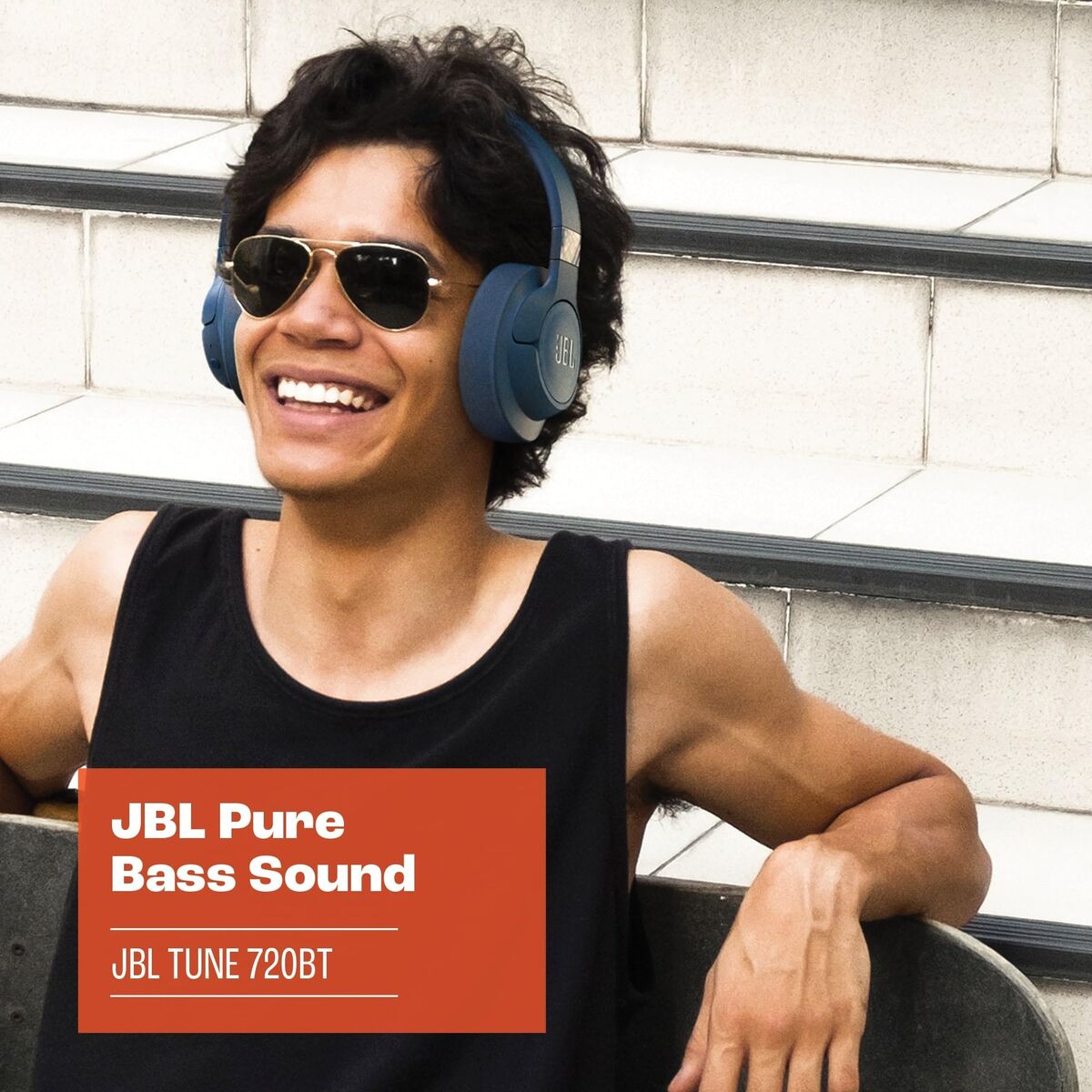 Headphones JBL JBLT720BTPUR Purple