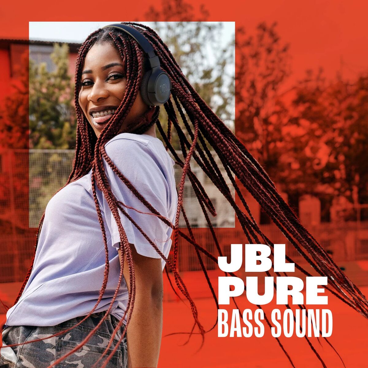 Headphones JBL JBLT720BTPUR Purple