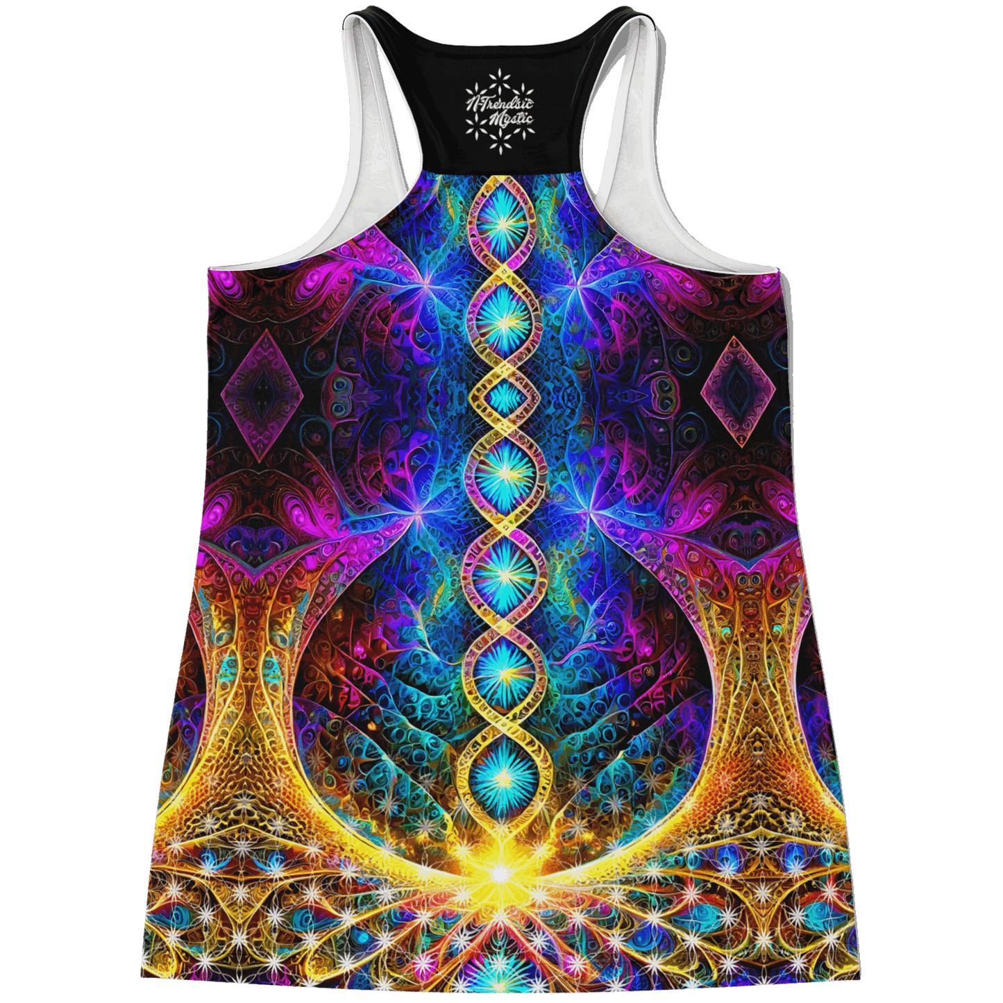 Mystic Abundance | Flowy Racerback Tank Top