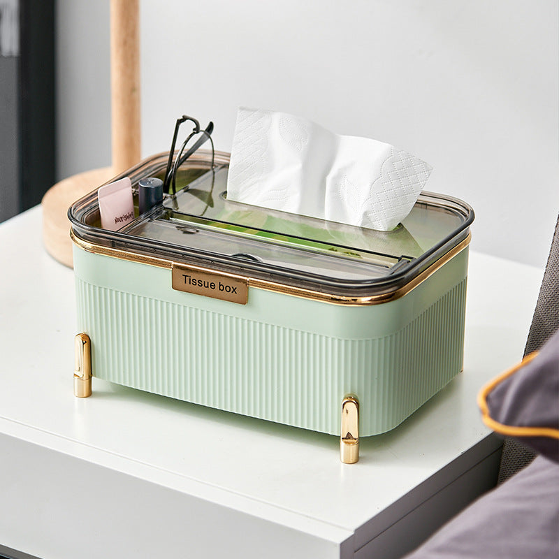 Light Luxury Tissue Box Tissue Paper Household Nordic Simple Storage