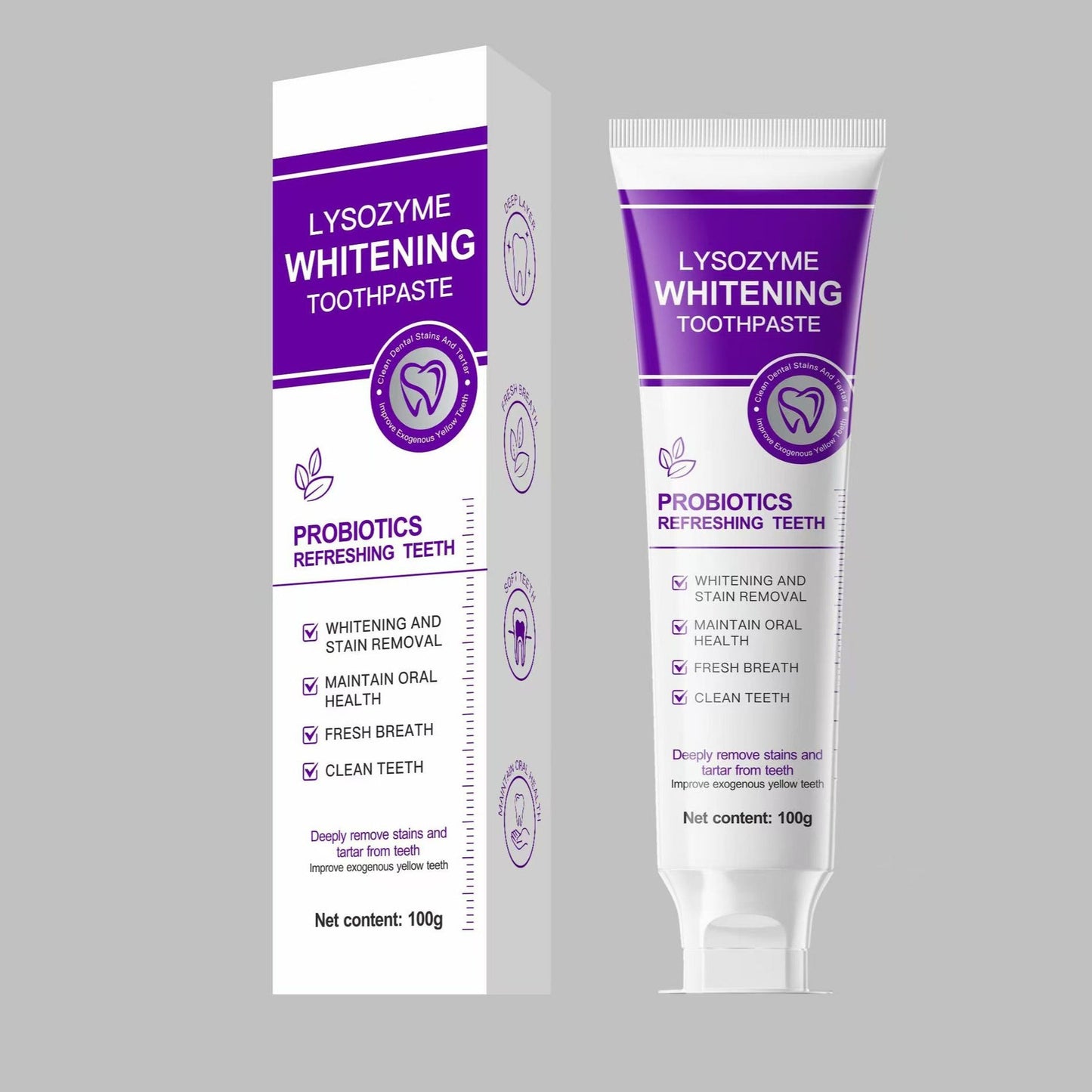 Croent - English Version Lysozyme Toothpaste