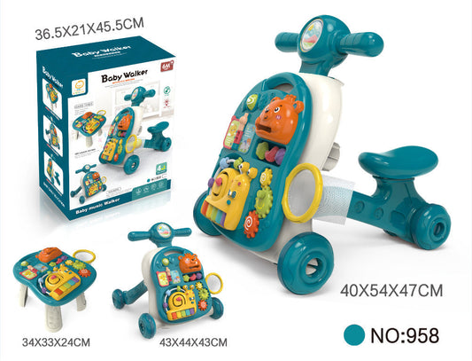 Multifunctional Baby Walker Toy with Music