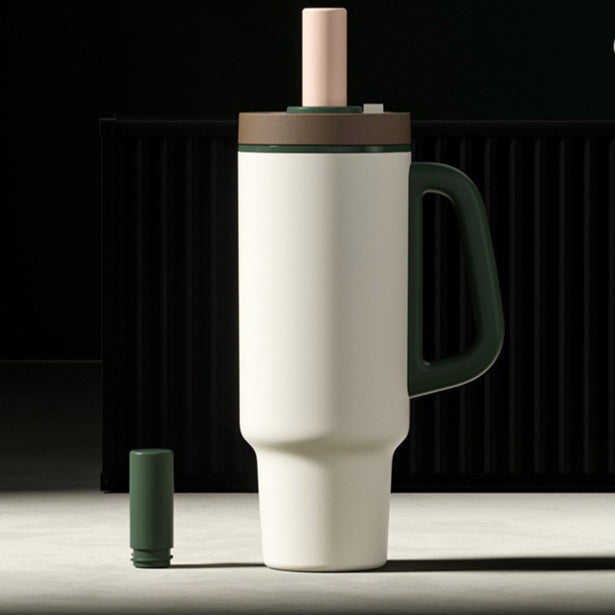 Stainless Steel Kettle With An Outdoor Ceramic Liner