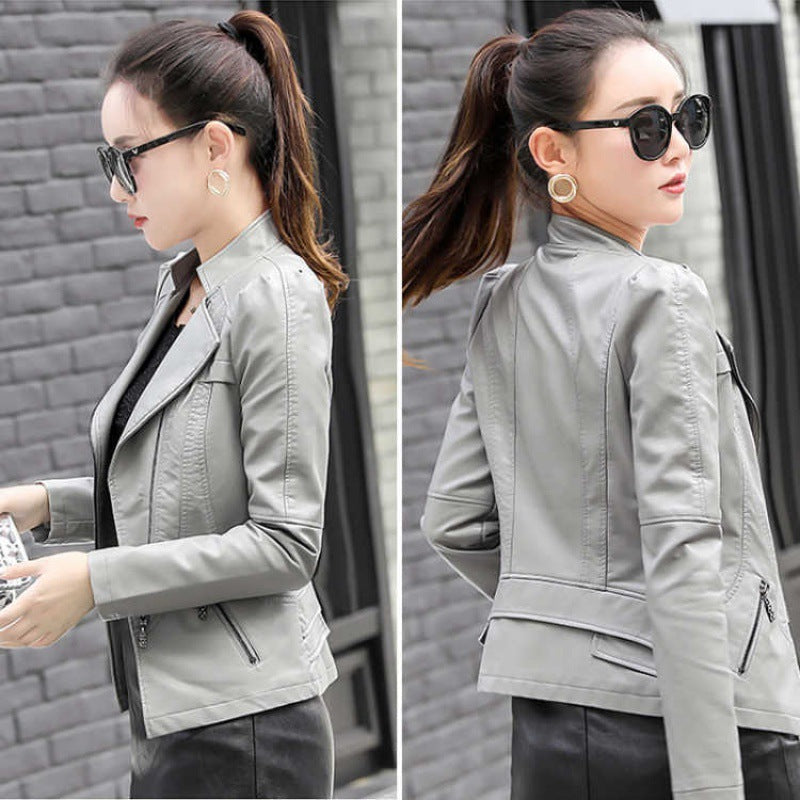 Stylish Motorcycle Leather Jacket