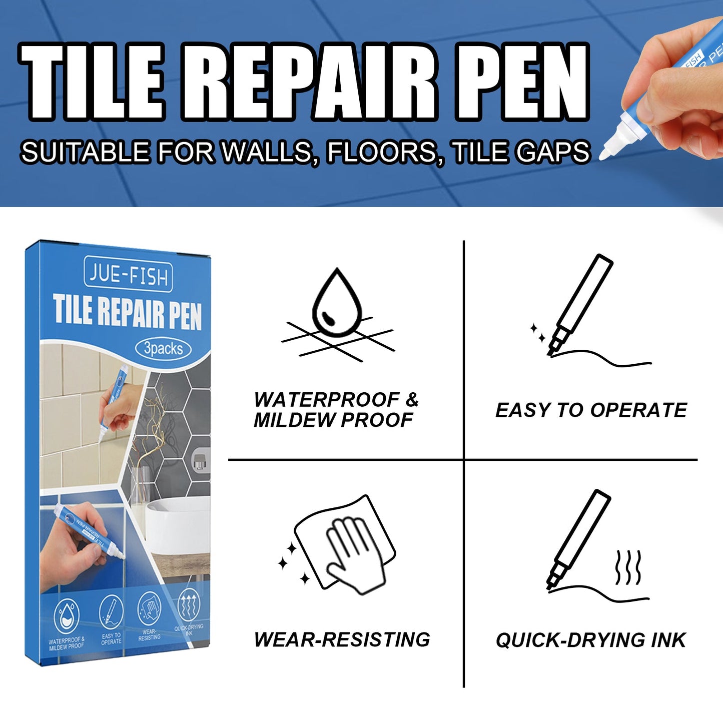Ceramic Tile Repair Pen