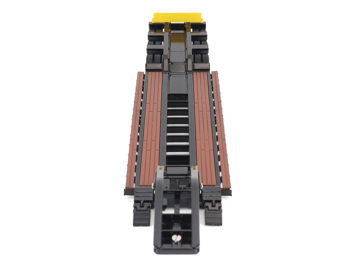 Trail King TK120 Hydraulic Detachable Gooseneck Lowboy Trailer Black (Outrigger Version) "Transport Series" 1/50 Diecast Model by Diecast Masters