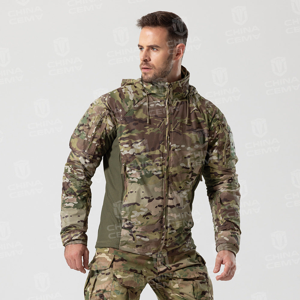 Lightweight Cotton Jacket Softshell Ultra-light Combat Cotton Jacket