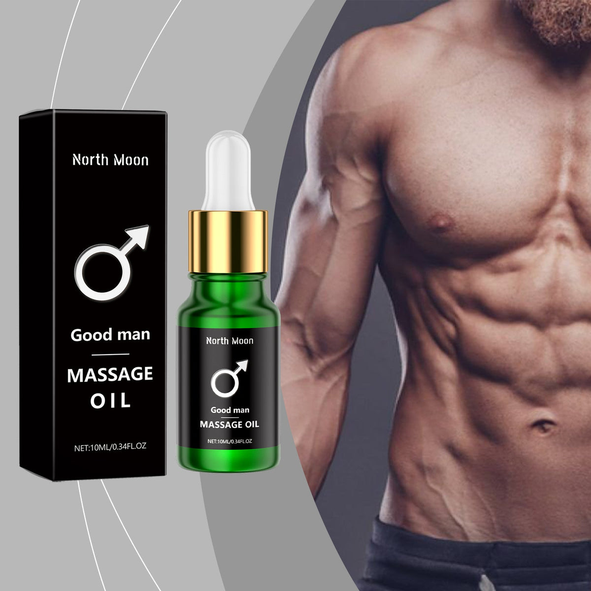 Men's Massage Oil 1010ml-box
