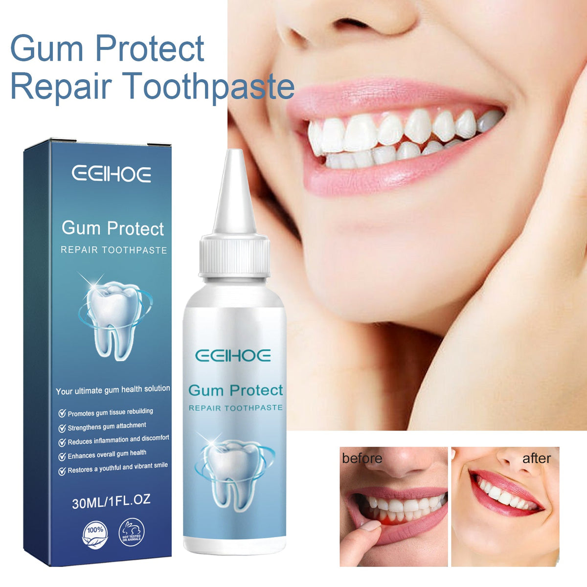 Gum Care Toothpaste 30ml  1box