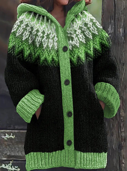 New Animal 3D Printed Casual Hooded Cloak Jacket