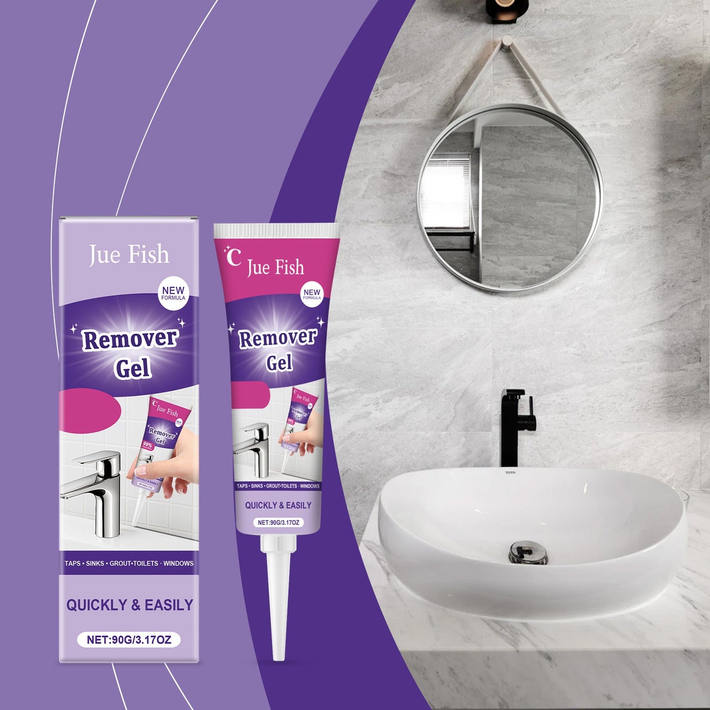 Powerful Decontamination And Cleaning Gel