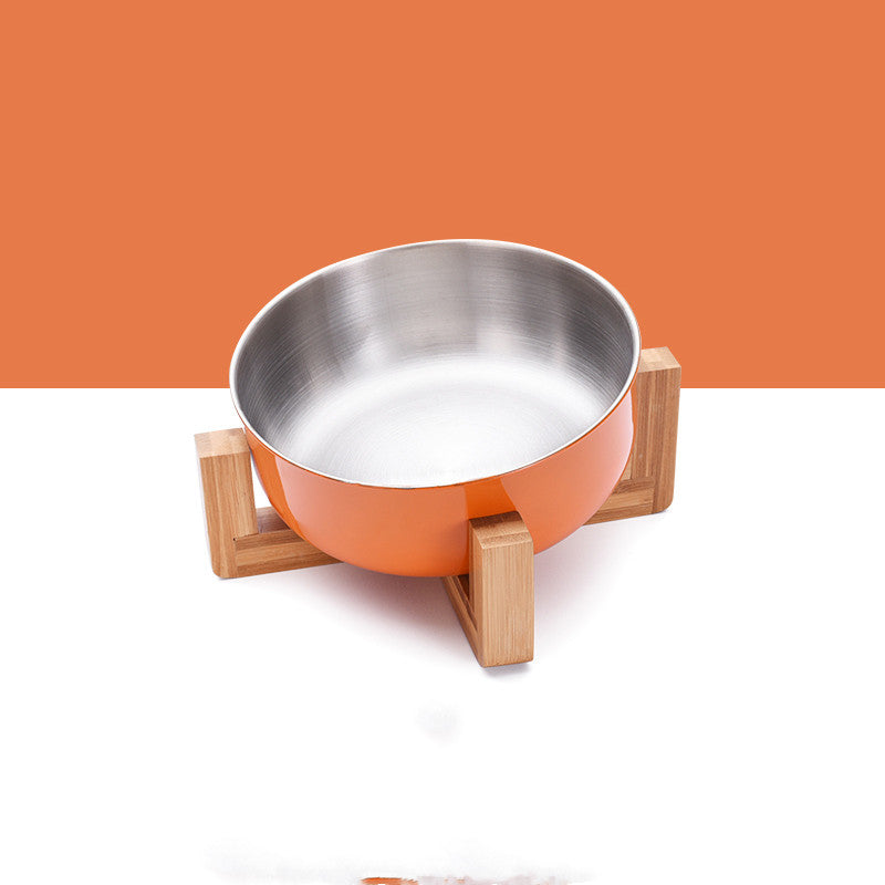Neck Guard Stainless Steel Pet Bowl