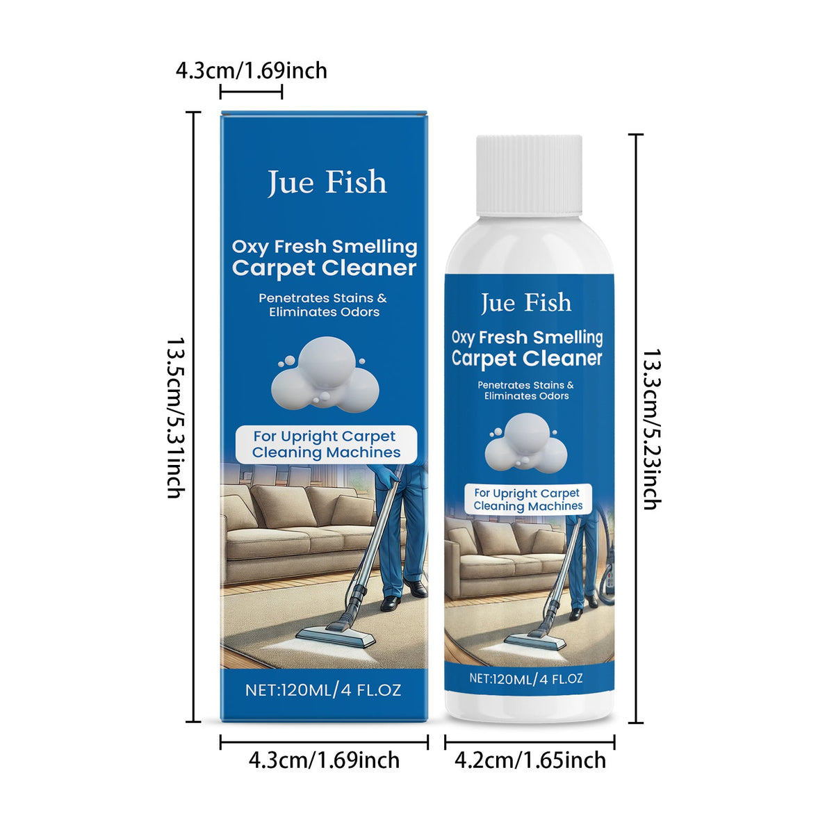 Carpet Cleaner 120ml-box