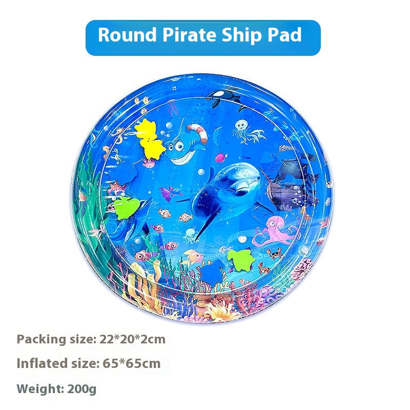 Cartoon Environmentally Friendly Thickened Large Crawling Shot Water Cushion