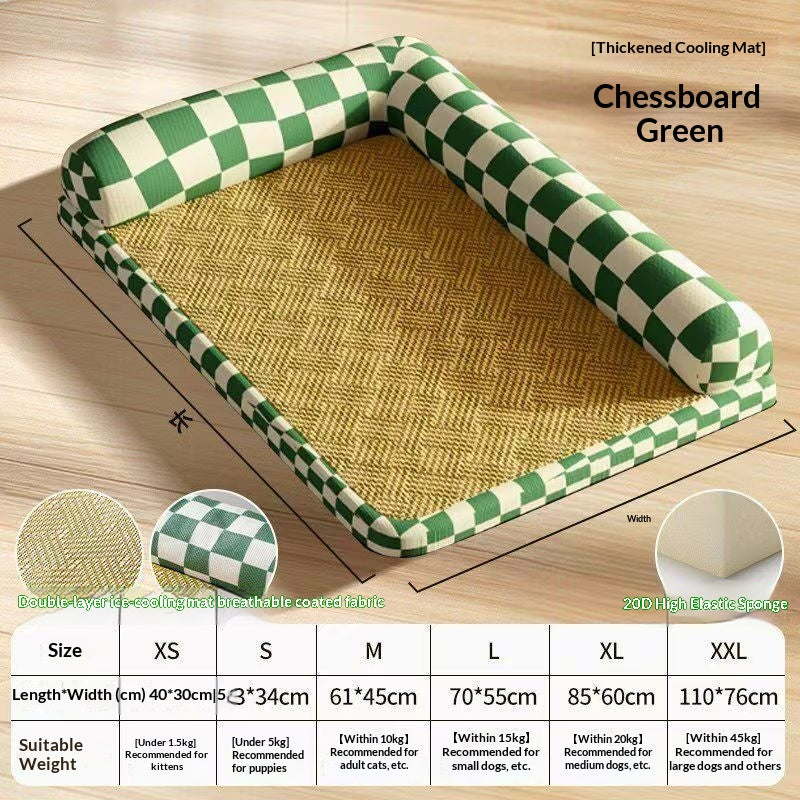 Checkerboard-pattern Cooling Mat