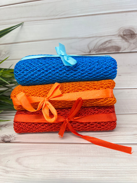 African Exfoliating Bath Net Bundles