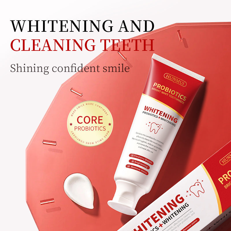 HUNMUI Probiotic Whitening Toothpaste 120g