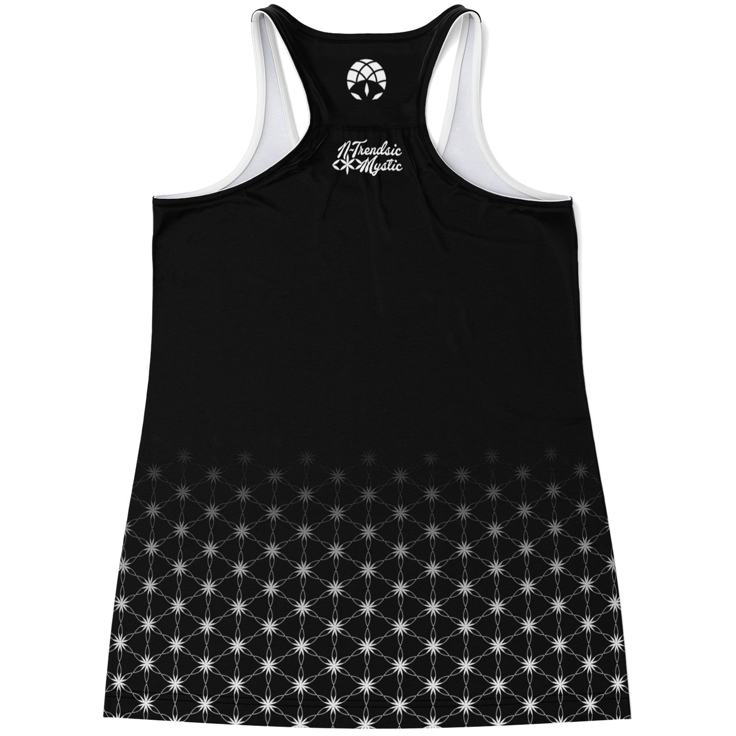 Intrinsic Starseed Flowy Racerback Tank Top | Cosmic Geometry Edition