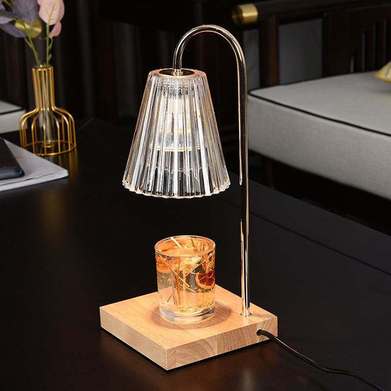 Log Aromatherapy Melting Wax Lamp Dimmable Bedroom Aromatherapy