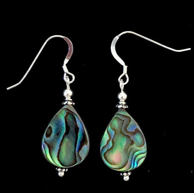 Female Fashion Creative Abalone Shell Water Drop Earrings