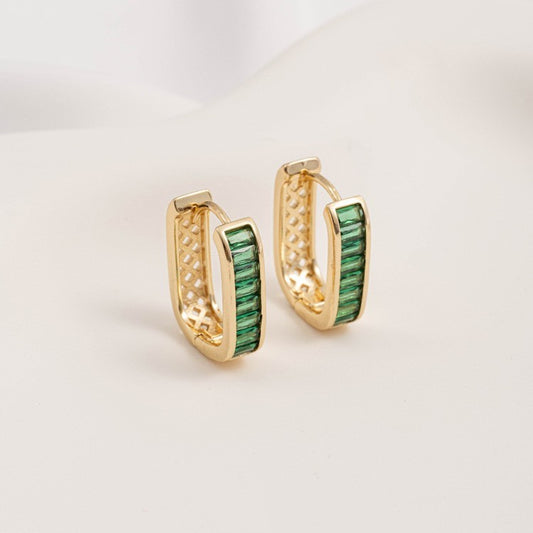 Round Earrings Heart-shaped High Sense