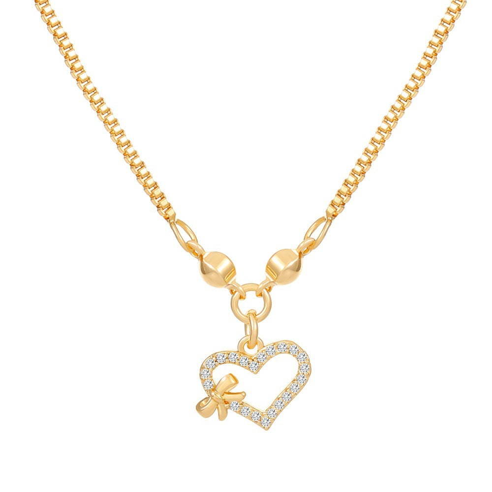 Women's Fashionable Temperament Butterfly Tassel Necklace