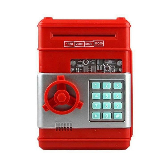 Creative Password safe piggy bank Automatic piggy bank safe ATM children's toys