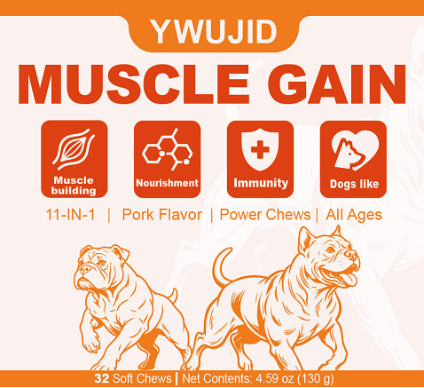 Pet Muscle Increasing Soft Chewable Tablets