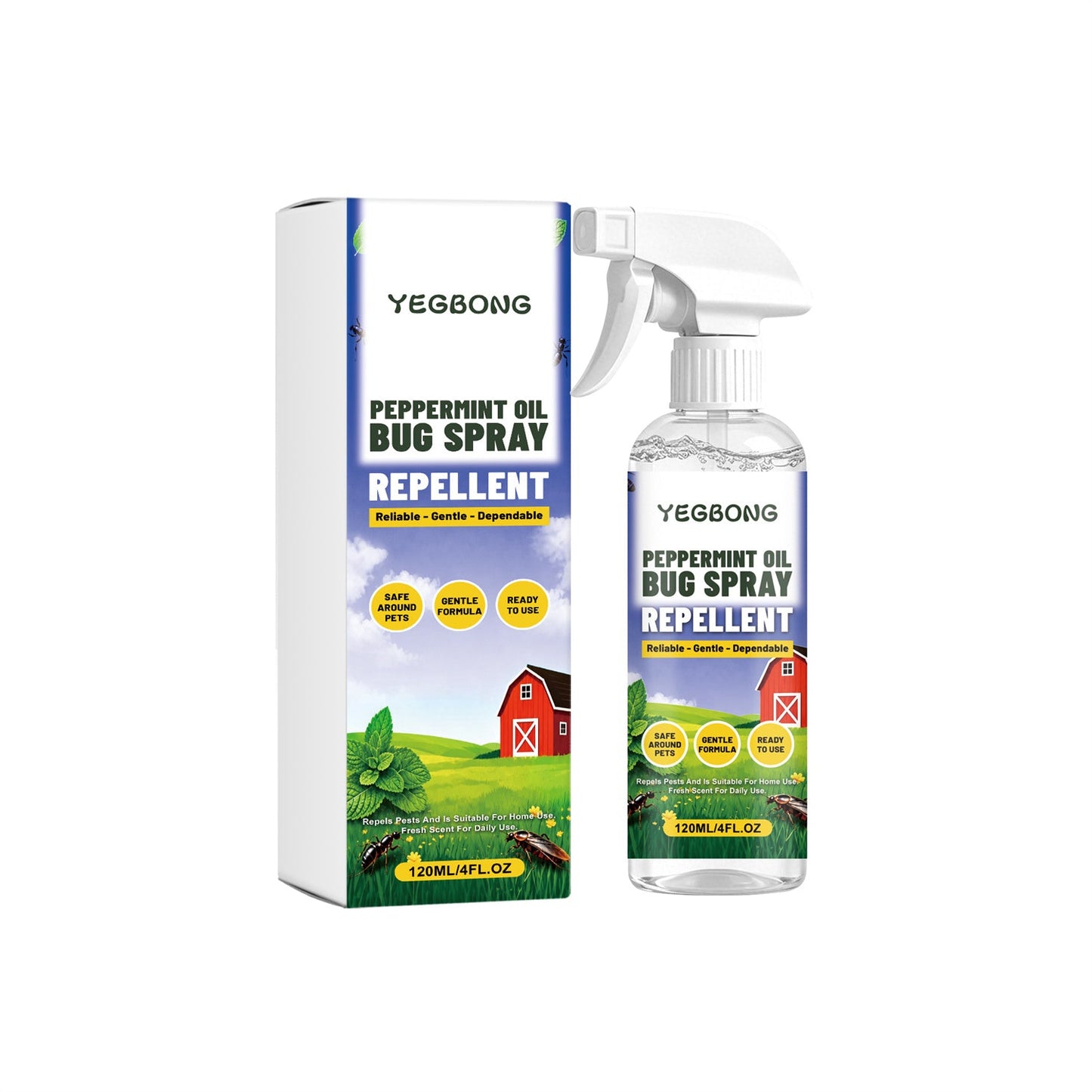 Peppermint Oil Bug Spray For Pets