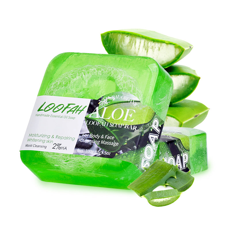 Aloe And Loofah Soap