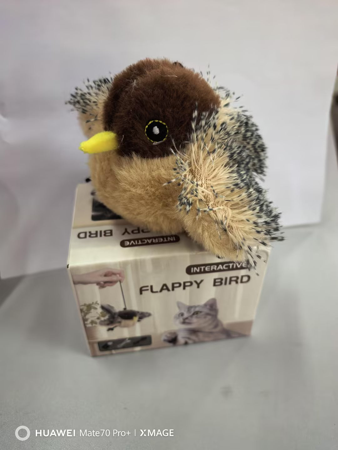 Sound Vibration-sensing Funny Smart Cat Toy