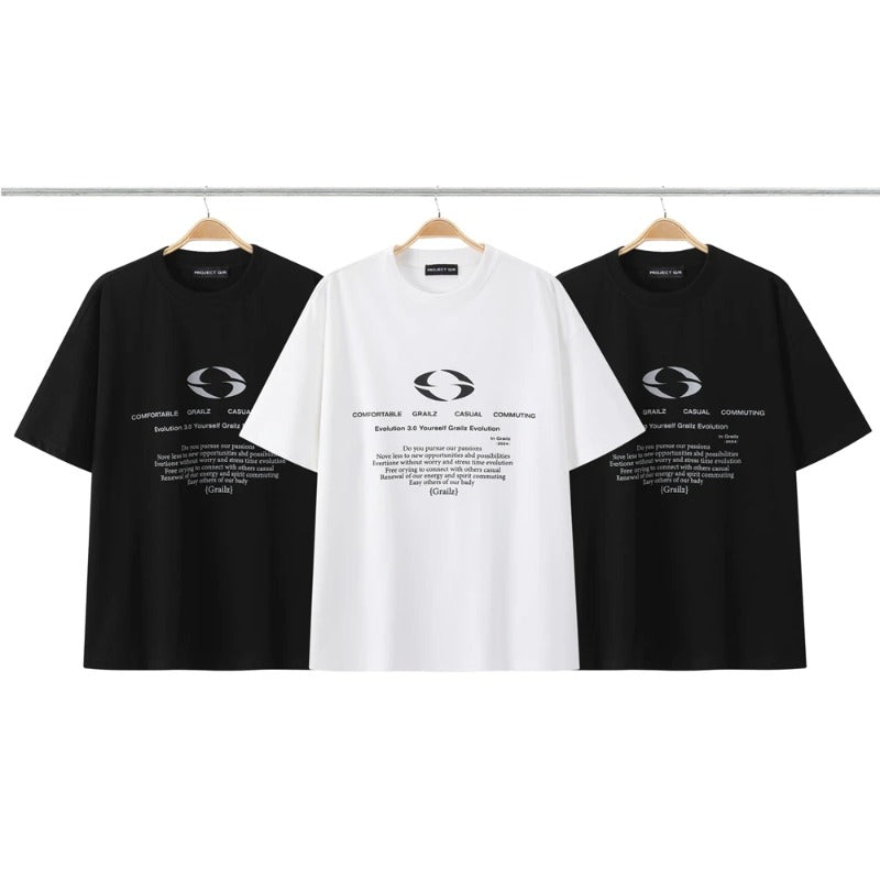Grailz Unisex Casual T-Shirt with Boomerang Print