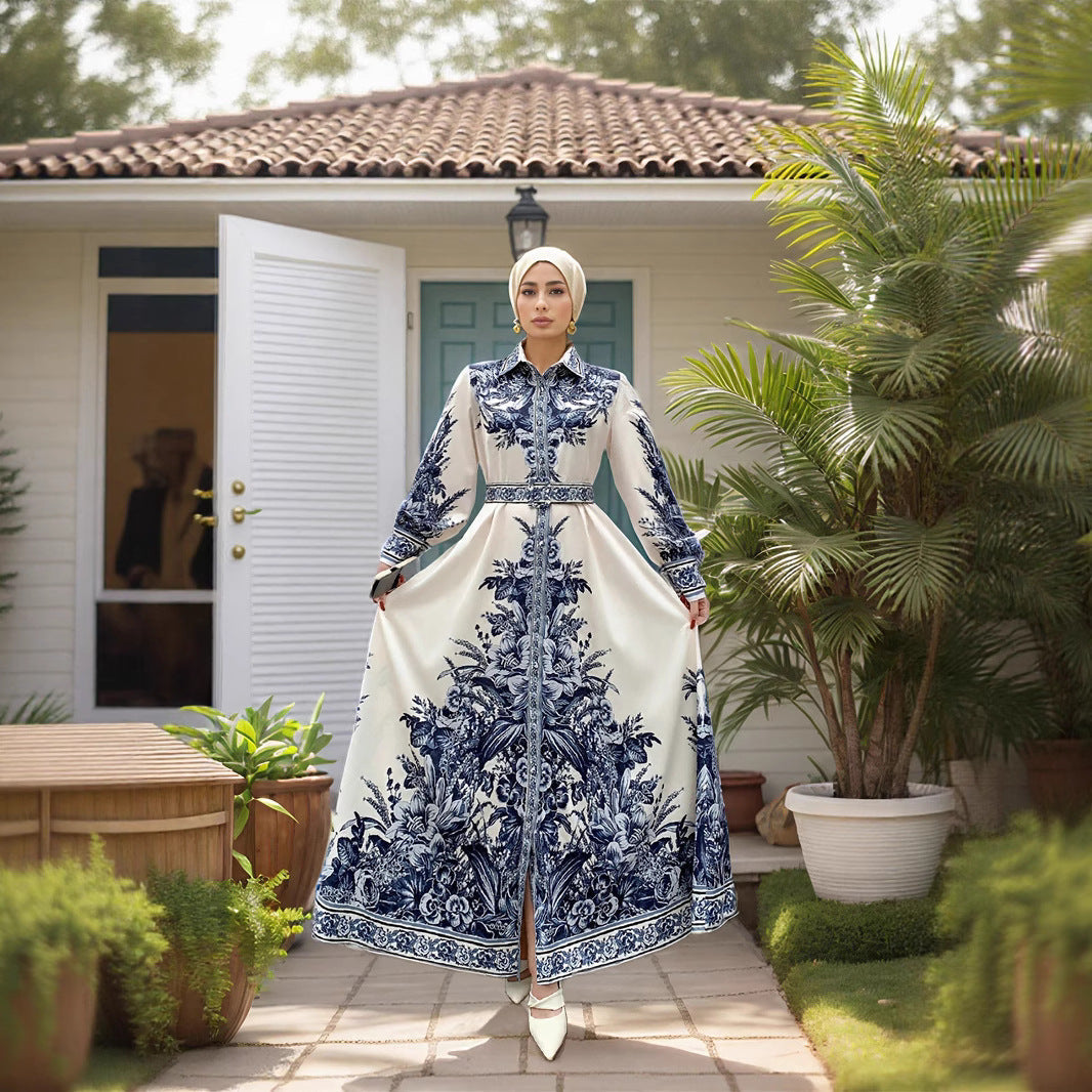 Fashion Printing Dress Women
