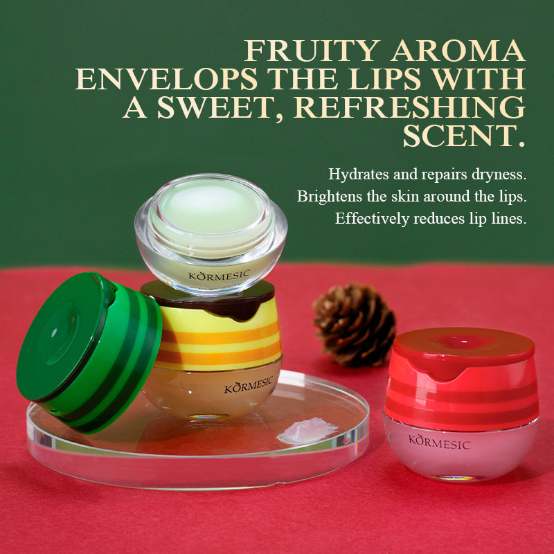 KORMESIC Christmas Nourishing Honey Lip Balm  For Foreign Trade 5.5g