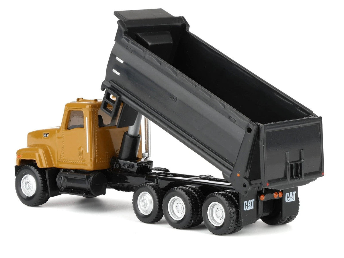 CAT Caterpillar CT681 Dump Truck Yellow 1/87 (HO) Diecast Model by Diecast Masters