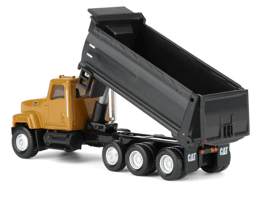 CAT Caterpillar CT681 Dump Truck Yellow 1/87 (HO) Diecast Model by Diecast Masters