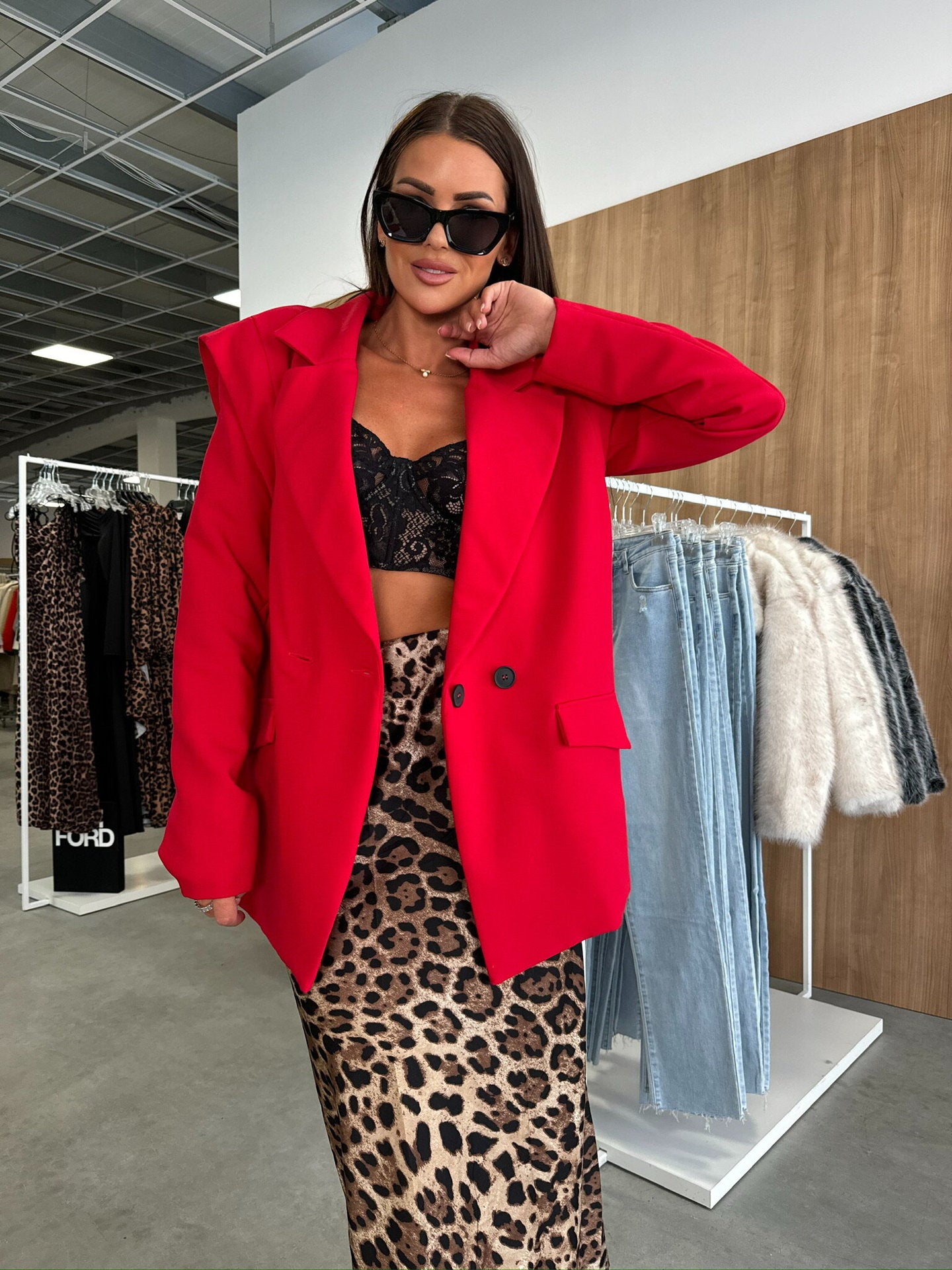 Solid Color Fashion Casual Small Suit Coat For Women