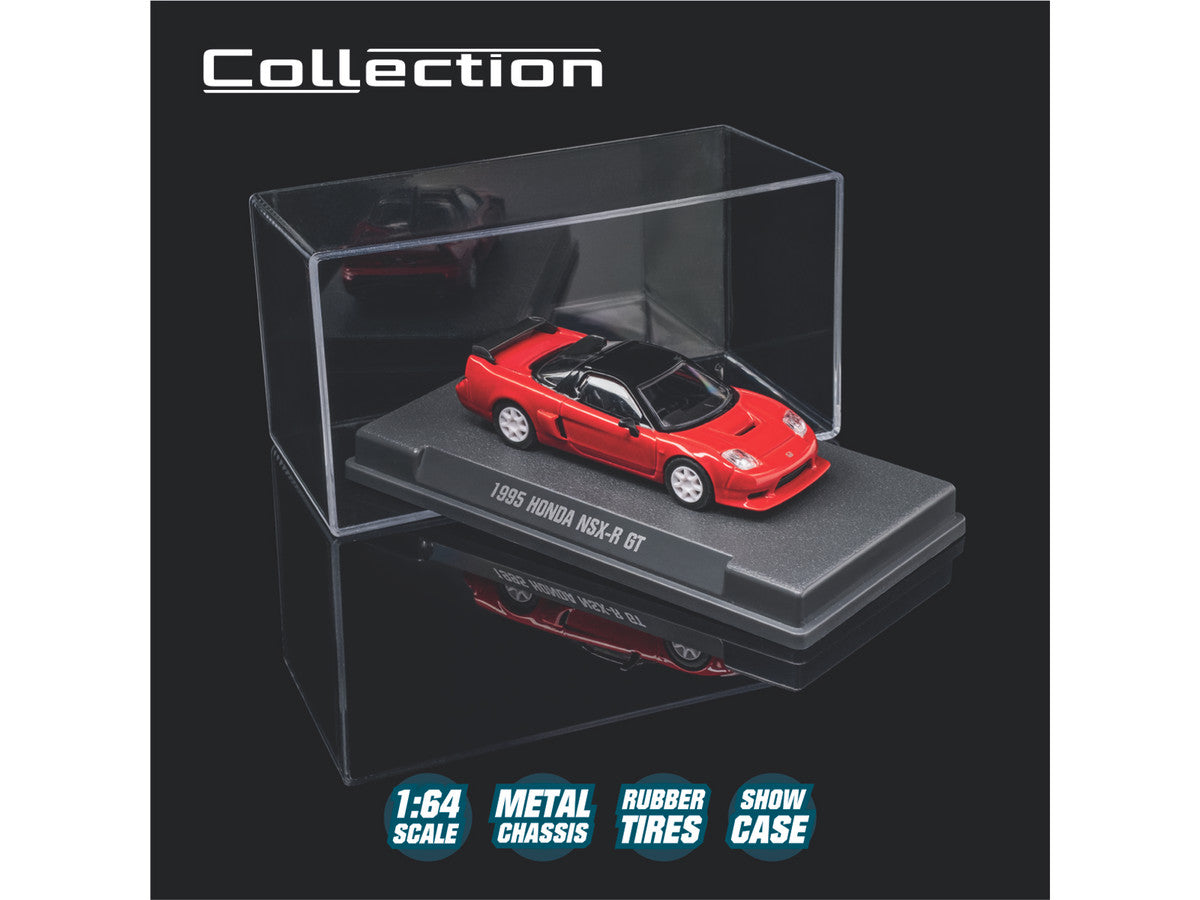 1995 Honda NSX-R GT RHD (Right Hand Drive) Red with Black Top "Collection" Series 1/64 Diecast Model Car by Majorette