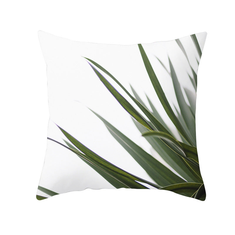 Tropical Plants Pillowcase Decor